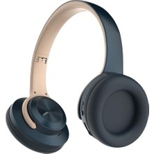 Esmo Home Labs BF16 Kulaklık Bluetooth 5.3, 18 Saat Oynatma, 3 Eq Mod, Hoparlör Modu (Mavi)