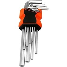 Esmo Home 9 Parça Tork Çelik Alyan Anahtarı 120 mm Allen Set 1410