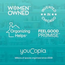 Esmo Home Youcopia Storalid Düzenleyici, Organizer, Mutfak Organizer, 5 Bölmeli