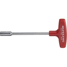 Esmo Home T Tipi Lokma Uçlu Tornavida, Kırmızı, 8 mm