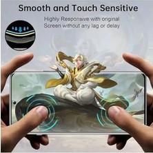 Esmo Home - ile Uyumlu Mi 13T Pro Mat Hayalet Ekran Koruyucu Cam Privacy Kırılmaz Esnek Ekran Camı Gizli Görünmez