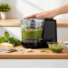 Esmo Home Kiwi KC-8217 Mini Doğrayıcı, 350 Ml, 160 W – Çift Bıçaklı Paslanmaz Çelik, Çıkarılabilir Parçalar, Kompakt Tasarım