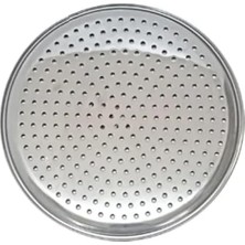 Esmo Home Çok Amaçlı Çelik Delikli Tepsi – Sarma Dolma Altlığı & Pizza Pişirme Tepsisi – Dayanıklı Metal Fırın Tepsisi 24 cm