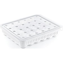 Esmo Home Promosyonca Plastik Yumurtalık, Kapaklı (30 Lu)