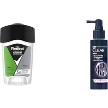 Esmo Home Rexona Men Clinical Protection Stick Deodorant Fresh 45 Ml(1) Clear Men Scalp Pro Saç Dökülmesine Karşı Güçlendirici Serum 70 Ml(1)