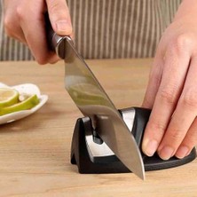 Esmo Home Mini Bıçak Bileyici Taşınabilir Plastik Alet Hızlı Bileme Manuel Bıçak Bileyici Kamp, Açık Hava Etkinlikleri ve Mutfak Gereçleri Için Ideal