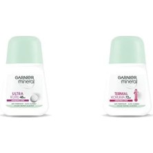 Esmo Home Mineral Ultra Kuru Roll-On Deodorant +  Mineral Termal Koruma Roll-On Deodorant