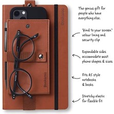 Esmo Home Phone Holder - Dark Red