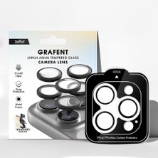 Esmo Home Japan Asahi 17 Pro/17 Pro Max Şeffaf Kamera Koruyucu - 3D Tam Lens Kaplama, Darbe ve Çizilme Karşıtı Koruma