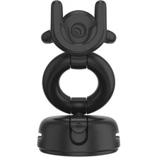 Esmo Home Popsockets Popmount Gösterge Paneli, Ön Cam ve Yazı Masaları Için - Siyah
