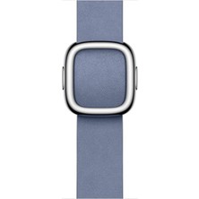 Esmo Home Band - Modern Tokalı Kayış - 41 mm - Lavanta Mavisi - Küçük Boy