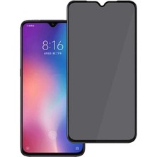 Esmo Home Galaxy A10S ile Uyumlu Davin 5d Privacy Cam Ekran Koruyucu Siyah