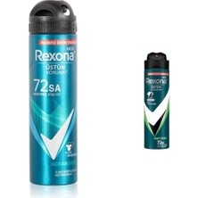 Esmo Home Rexona Men Erkek Sprey Deodorant Invisible Ocean Deep 72 Saat Kesintisiz Üstün Koruma 150 Ml(1) Rexona Men Erkek Sprey Deodorant Natural Fresh Mint 72 Saat Kesintisiz Üstün Koruma 150 Ml(2)