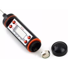 Esmo Home Profesyonel Dijital Gıda ve Et Termometresi, Paslanmaz Çelik Uzun Prob, LCD Ekranlı Hızlı ve Hassas Ölçüm, Bbq Izgara Fırın Mutfak Kullanımı, -50°c / 300°C Geniş Ölçüm Aralığı, Taşınabilir ve Dayanık