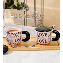 Esmo Home Love Temalı Romantik Seramik Kupa