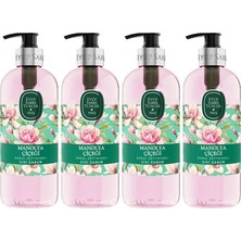 Esmo Home Doğal Zeytinyağlı Sıvı Sabun Manolya Çiçeği 500 ml x 4 Adet
