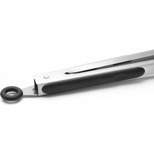 Esmo Home Profesyonel Mangal Maşası, Paslanmaz Çelik, Klasik Köfte ve Izgara Için,barbekü Maşa Paslanmaz Çelik Servis Maşası Cafe Restoran Restaraunt (30 cm Pro Maşa)