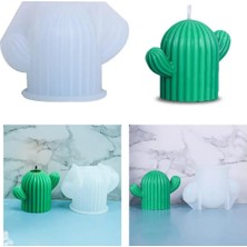 Esmo Home Kaktüs Silikon Kalıbı, Esnek Parlak Kalıbı, Beton Kaktüs Kalıbı