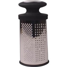 Esmo Home Deconox Paslanmaz Çelik Yassı Tutmalı Rende, 3 Yönlü Rendeleme Yassı Tasarım 24 * 11 * 4cm