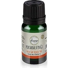 Esmo Home 100% Saf Portakal Kabuğu Yağı 10 ml | Enerji Verici ve Arındırıcı Aromaterapi Portakal Yağı