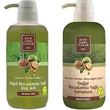 Esmo Home Düvenci Toptan Macadamia Yağlı Duş Jeli ve Şampuanı 2' Li Paket