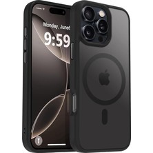 Yenibağ Güçlü Manyetik iPhone 11 Telefon Kılıfı, [mag-Safe ile Uyumlu] [askeri Düzey Düşme Koruması] [güçlü Silikon Kenarlar] Ince Yarı Saydam Mat Koruyucu Kılıf, Siyah