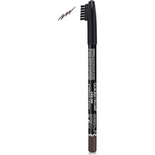 Yenibağ Rose Dream Eyebrow Pencil No: 303 Dark Ash - Şekillendirici Fırçalı Siyah Kaş Kalemi