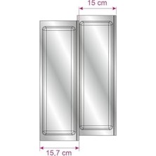 Esmo Home Tify Mutfak Çekmece Içi Tek Bölmeli Kepçelik-Kaşıklık Beyaz 16CMX48CM(BOYDAN 4cm Kesilebilir)