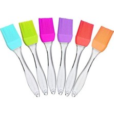 Esmo Home Silikon Spatula ve Fırça Seti, Silikon Yağ Fırçası, Silikon Yağ Sos Yumurta Fırçası, Damla Saplı Mutfak Hamur Spatula