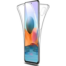 Esmo Home 10 Pro 360 Derece Kılıf Silikon Şeffaf Ön Arka Kmp ile Uyumlu