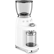 Esmo Home Smeg CGF01WHEU Kahve Öğütme Makinesi, Beyaz