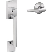 Esmo Home Front-Entry Latitude Iç Kol (Açık Krom) FE285 Cen 625 Lat, 12,125 x 2,5 x 2,25