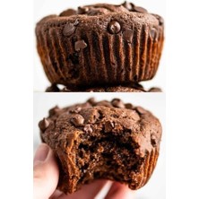 Esmo Home Pembe Silikon Mini Brownie ve Muffin Kalıbı, 7x3 Cm, Cupcake Kalıbı, 6 Adet