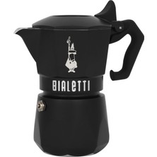 Esmo Home Bialetti - Brikka Exclusive: 2 Cups Ocak Üstü Bol Köpüklü Espresso Pişirici - 100ML - Siyah Renk - Alüminyum Gövde - Patentli Güvenlik Valfi - Tüm Ocak Türleri Için Uygundur (Indüksiyon Hariç)
