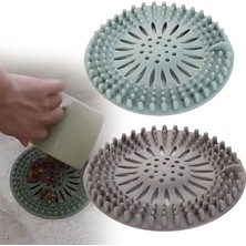 Esmo Home Büyük Boy Silikon Lavabo Süzgeci,banyo,küvet ve Eviye Süzgeci (1 Adet)