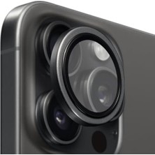Esmo Home Labs 16 Pro Max / 16 Pro ile Uyumlu Titanyum 9h Lens Koruyucu