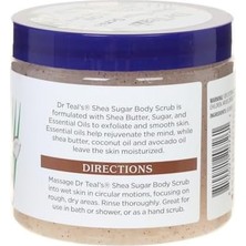 Esmo Home Dr.teal's Shea Sugar Scrub Coconut Oil Vücut Şeker Peeling 538GR