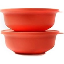 Esmo Home Tupperware Aloha 1l Somon (2) Kase Servis Kasesi Salata Kasesi 37754