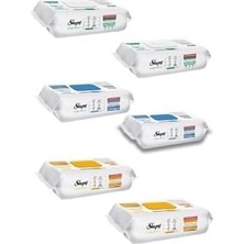 Esmo Home Sleepyeasy Clean Beyaz Sabun Katkılı+Çamaşır Suyu Katkılı+Arap Sabunu Katkılı 6X100 (600 Yaprak)