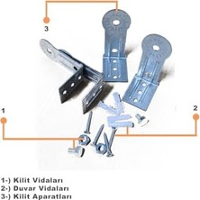 Esmo Home Elektrikli Isıtıcı Askı Aparatı Soba Isıtıcı Duvar Askı Aparatı