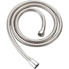 Esmo Home Spiralli Örgülü Duş Hortumu,banyo Duş Hortumu (1,5 Metre) (Krom)