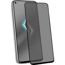 Esmo Home Oppo A72 Hayalet Ekran Koruyucu ile Uyumlu Davin Privacy Mat Seramik Ekran Filmi Siyah