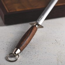 Esmo Home Zaika Ceviz Ağacı 30 cm Profesyonel Oval Masat Manyetize Yapı