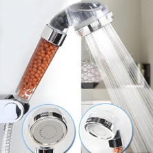 Esmo Home Duş Başlığı Arıtmalı Tasarruflu Su Tasarruflu Filtreli Basınç Azaltıcı Kireç ve Klor Azaltıcı