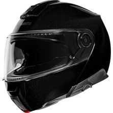 Yenibağ C5 Glossy Black Çene Açılır Motosiklet Kaskı 57 (M)