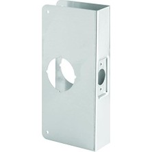 Esmo Home MP9551 Kilit ve Kapı Güçlendirici, 2-1/8 In. x 2-3/8 In. x 1-3/4 In., Paslanmaz Çelik, Gömme (Tekli Paket)