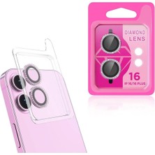 Esmo Home 16 Cl, 06 Ile Uyumlu Kamera Lens Koruyucu, Pembe