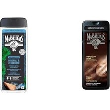 Esmo Home Le Petit Marseillais Erkek Duş Jeli Seti (Mineral & Sedir Ağacı ve Ardıç Ağacı & Fıjer, 2 x 400 Ml)