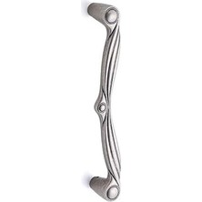 Esmo Home Çekme/sürgü Kapı Kolu Antik Gümüş Renk 28 cm