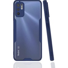 Esmo Home 10 5g Uyumlu Kılıf Mat Kamera Korumalı Silikon Platin - Lacivert